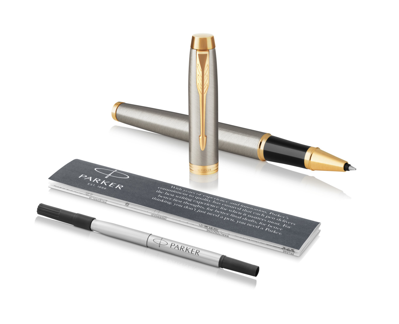 Pióro kulkowe Parker IM Brushed Metal GT T2016